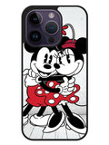mickey mouse and minnie mouse iPhone 14 Pro Case