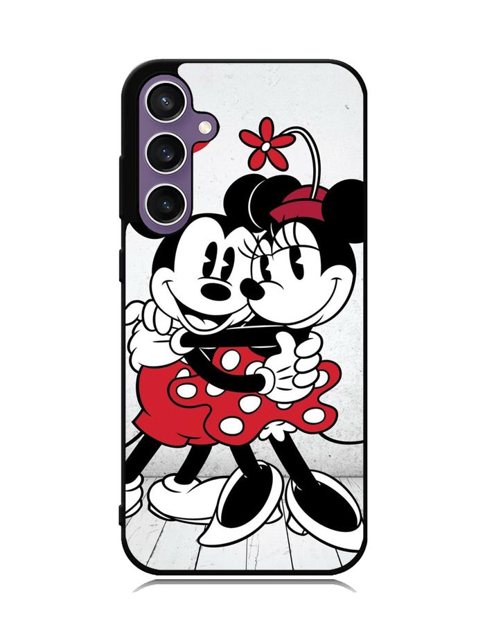 mickey mouse and minnie mouse Samsung Galaxy S23 FE 5G Case