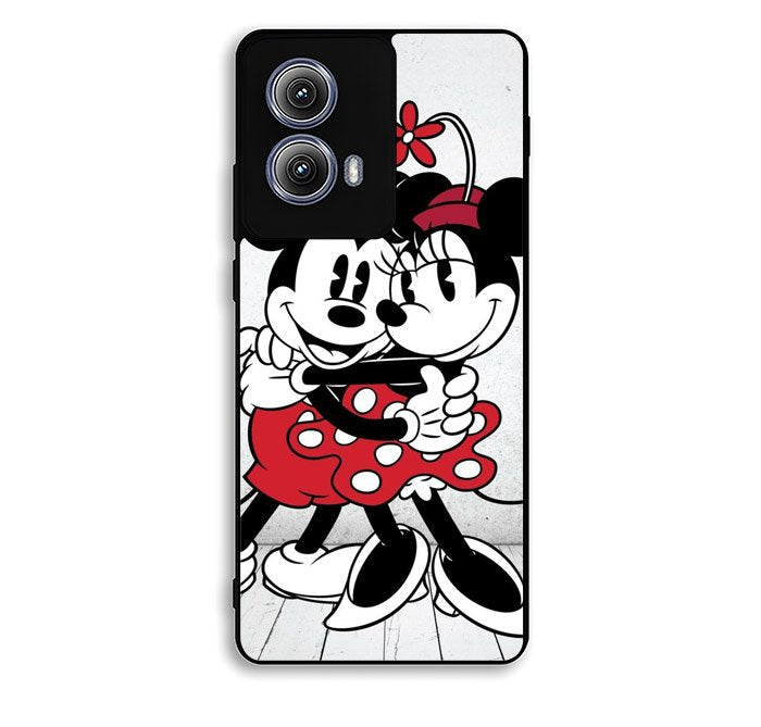 mickey mouse and minnie mouse Motorola Moto Edge 2024 Case OV1286