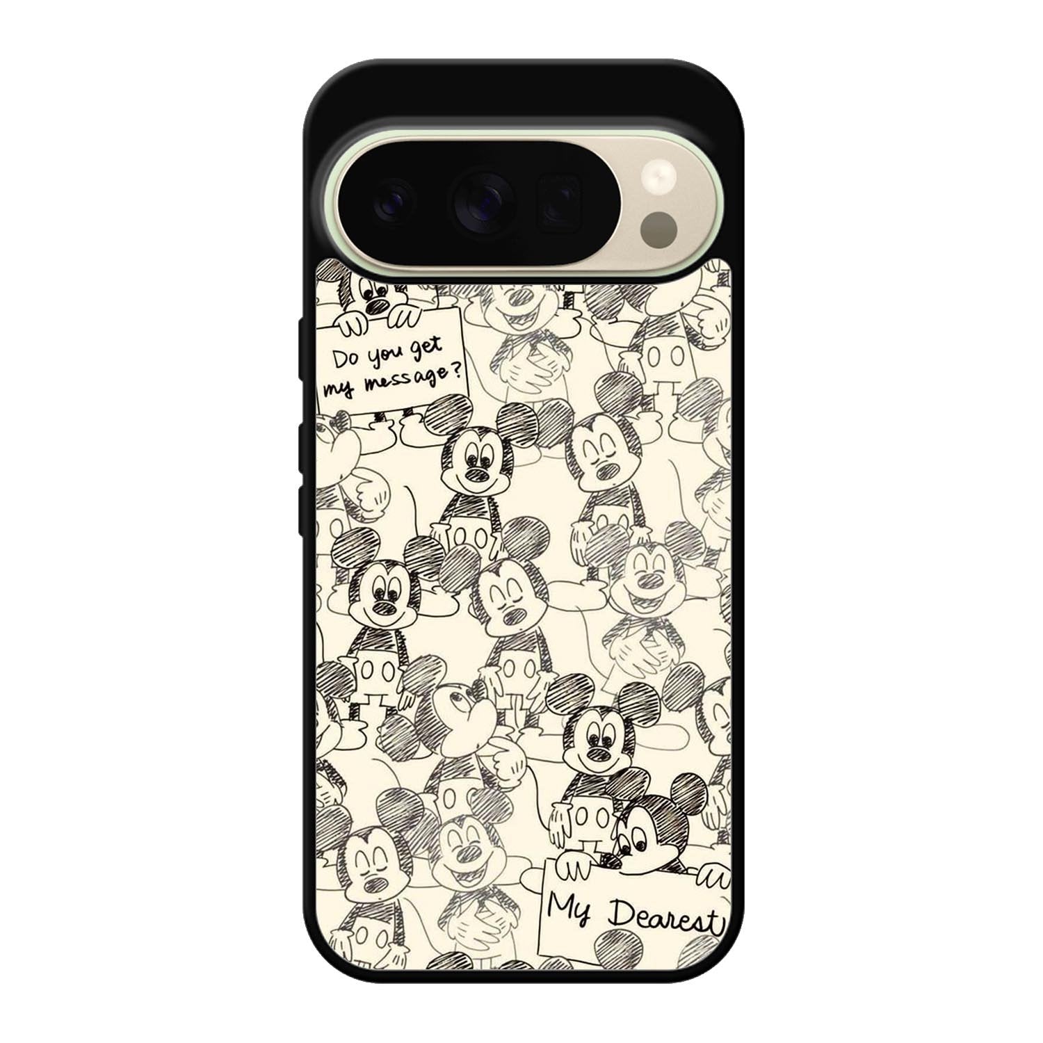 mickey mouse Google Pixel 10 Pro Case QC9676