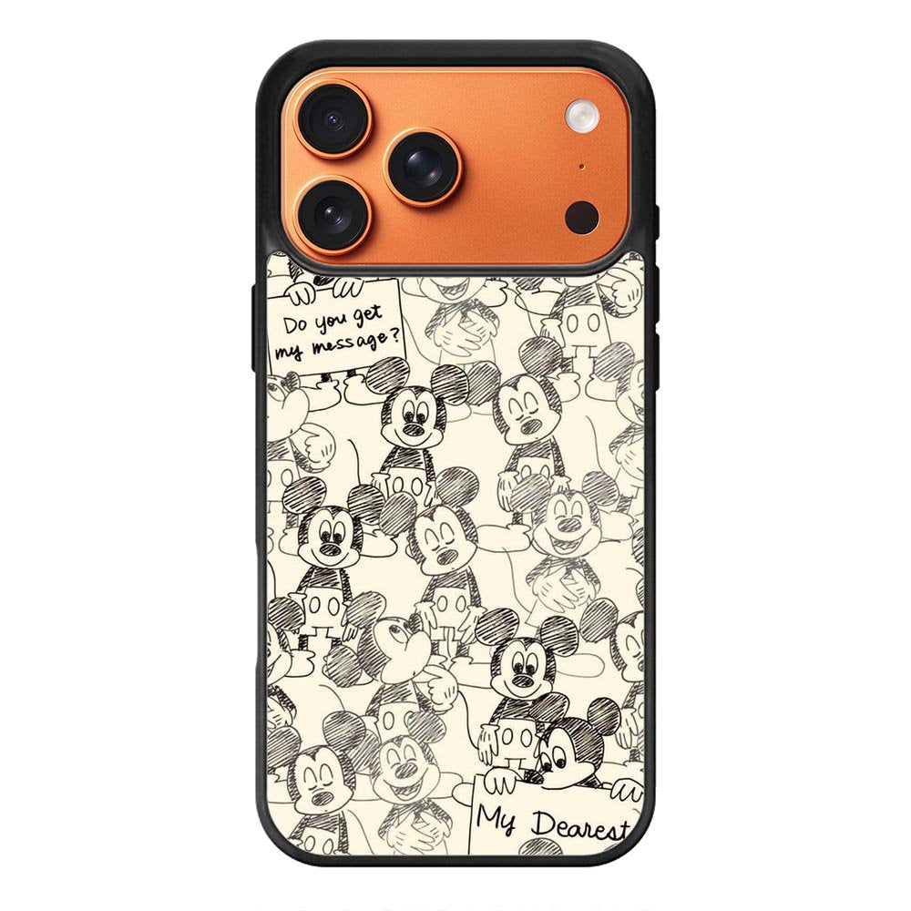mickey mouse iPhone 17 Pro Max Case QC9676