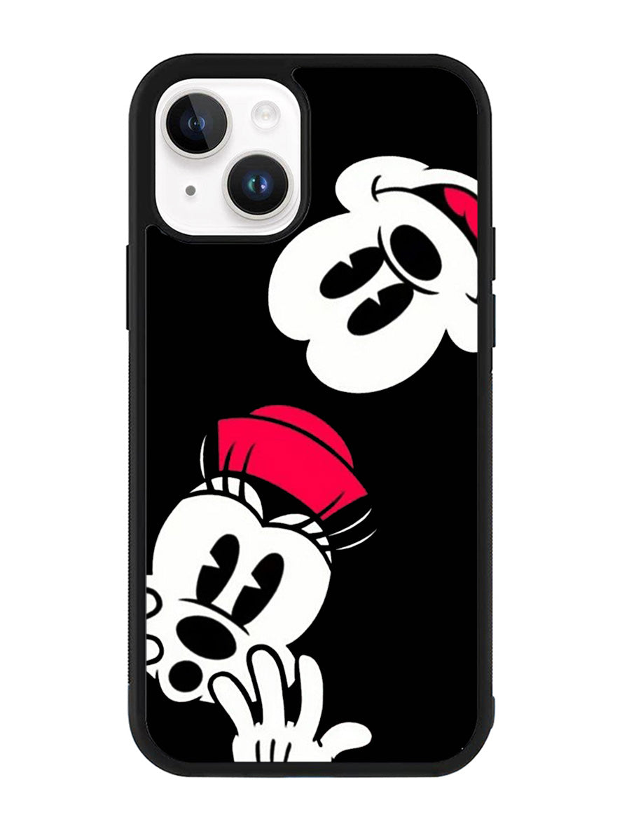 mickey mouse and minnie mouse iPhone 14 Case QC9674