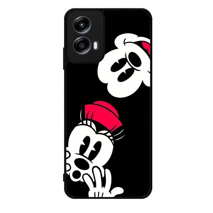 mickey mouse and minnie mouse Motorola Moto G Play 2024 Case OV9674
