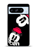mickey mouse and minnie mouse Google Pixel 8 Pro Case QC9674