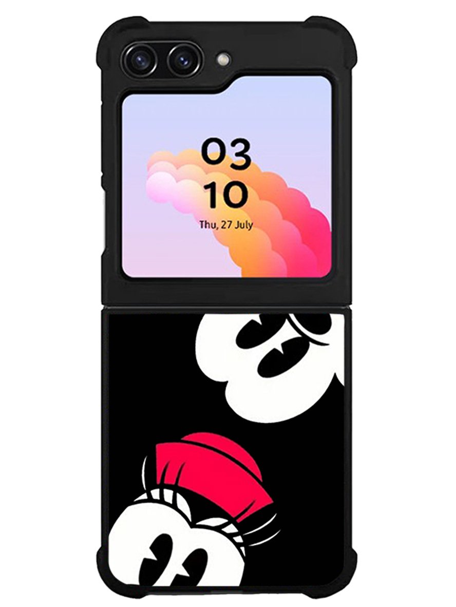 mickey mouse and minnie mouse Samsung Galaxy Z Flip 5 5G 2023 Case OV9674