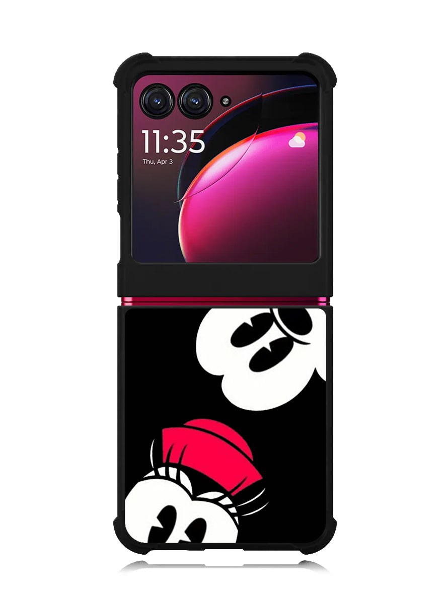 mickey mouse and minnie mouse Motorola Moto Razr Plus 2023 , Moto Razr+ 2023 Case OV9674