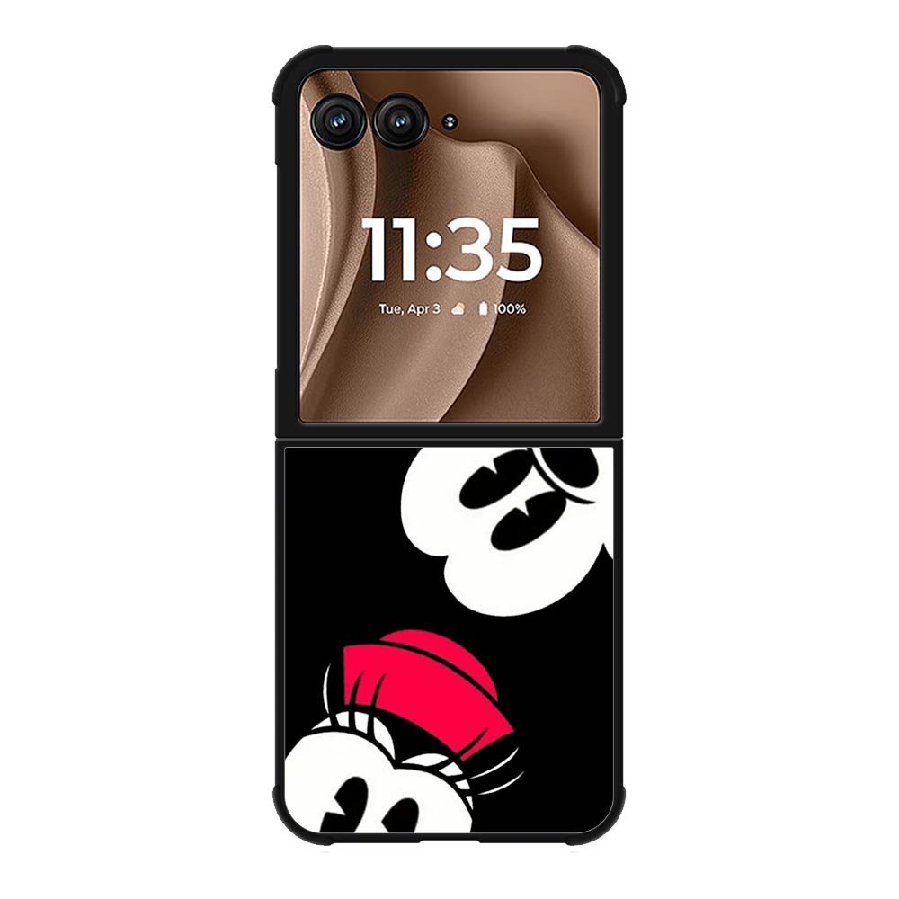 mickey mouse and minnie mouse Motorola Moto RAZR Plus 2025 Case OV9674