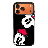 mickey mouse and minnie mouse iPhone 17 Pro Max Case QC9674