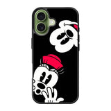 mickey mouse and minnie mouse iPhone 17 Case QC9674