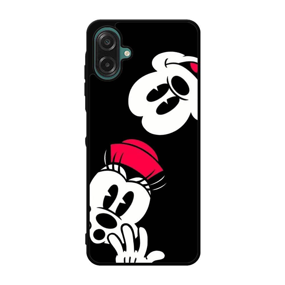 mickey mouse and minnie mouse Samsung Galaxy A07 Case QC9674