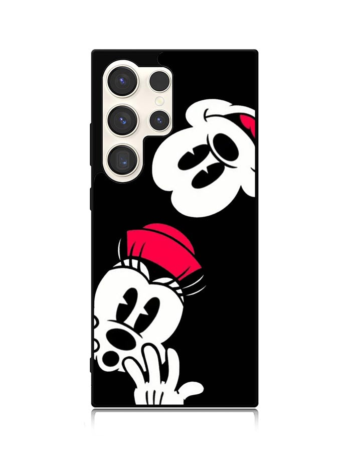 mickey mouse and minnie mouse Samsung Galaxy S25 Ultra 5G Case QC9674