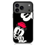 mickey mouse and minnie mouse iPhone 17 Pro Case RC9674