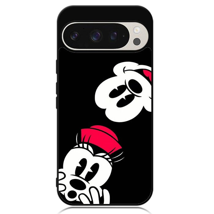 mickey mouse and minnie mouse Google Pixel 9 Pro XL Case OV9674