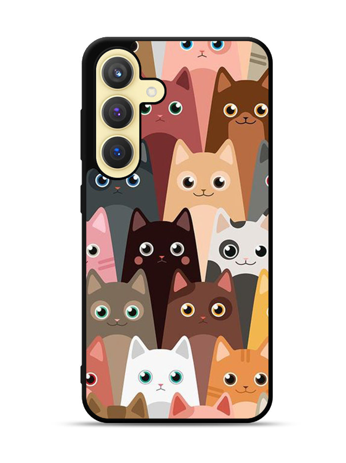 Cute funny cat Samsung Galaxy S25 Plus 5G , Samsung Galaxy S25+ 5G Case OV9707