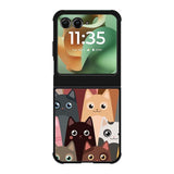 Cute funny cat Motorola Moto RAZR 2025 Case OV9707
