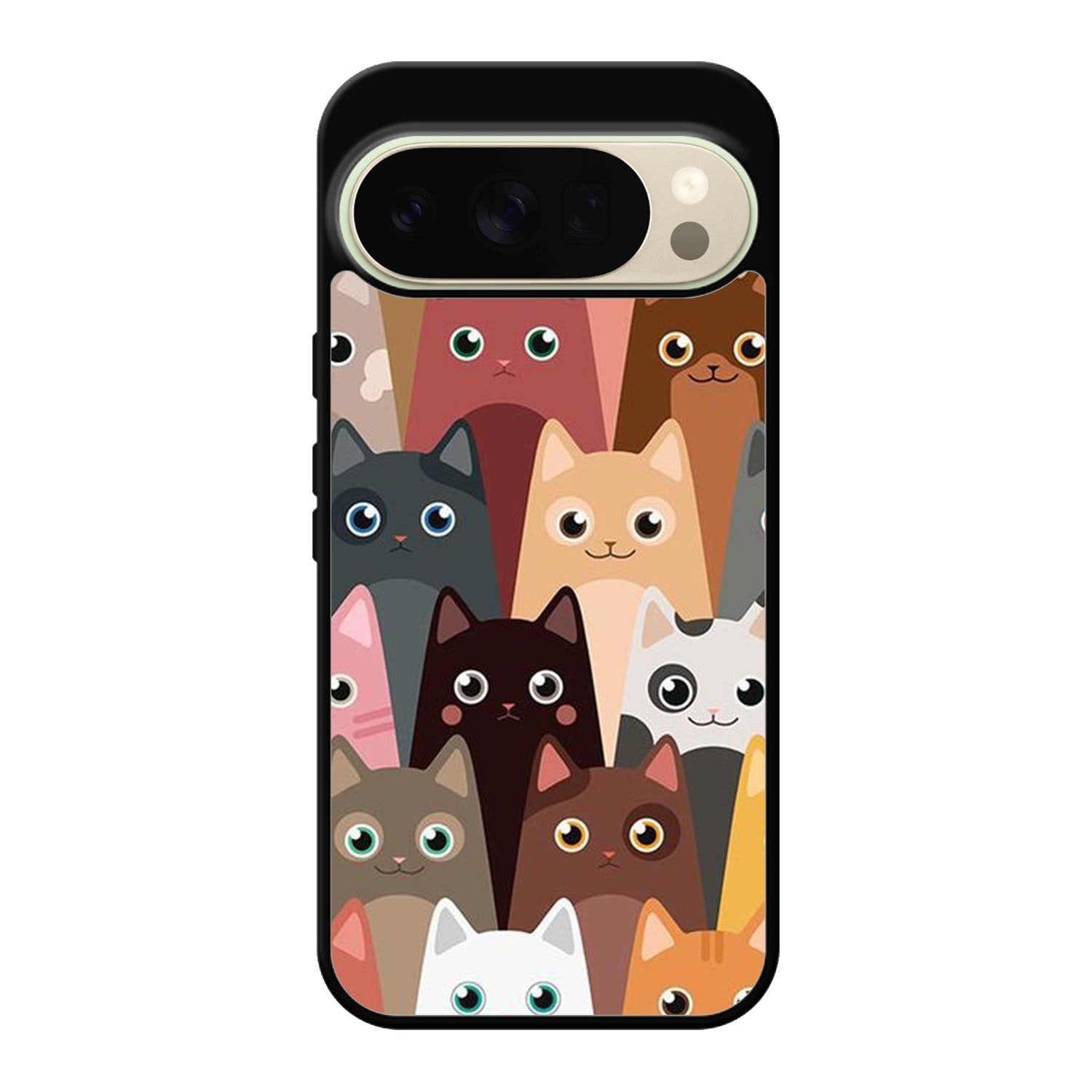 Cute funny cat Google Pixel 10 Pro Case QC9707