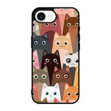 Cute funny cat iPhone 17e Case QC9707