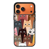 Cute funny cat iPhone 17 Pro Case QC9707