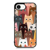 Cute funny cat iPhone 16e Case OV9707