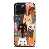 Cute funny cat iPhone 16 Pro Max Case OV9707