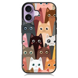 Cute funny cat iPhone 17 Case OV9707