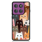 Cute funny cat Motorola Moto Edge 2025 | Moto Edge 60 Fusion | Moto Edge 60 Pro Case OV9707
