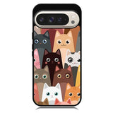 Cute funny cat Google Pixel 10 Pro XL Case RC9707