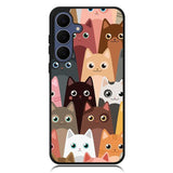Cute funny cat Samsung Galaxy S25 FE Case OV9707