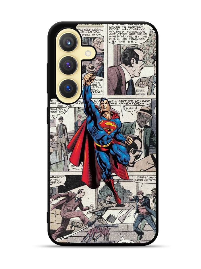 superman comic Samsung Galaxy S25 Plus 5G , Samsung Galaxy S25+ 5G Case OV9689