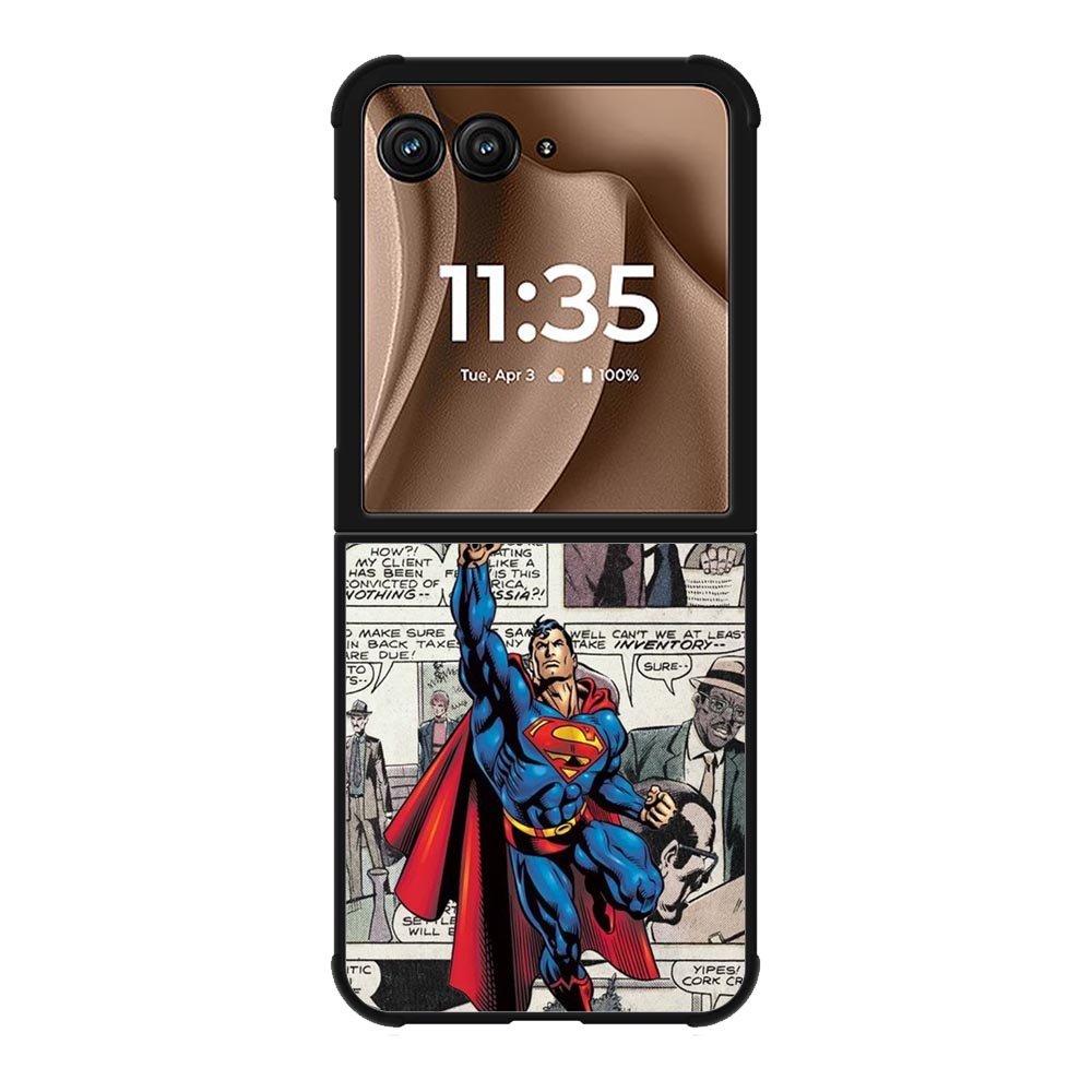 superman comic Motorola Moto RAZR Plus 2025 Case OV9689