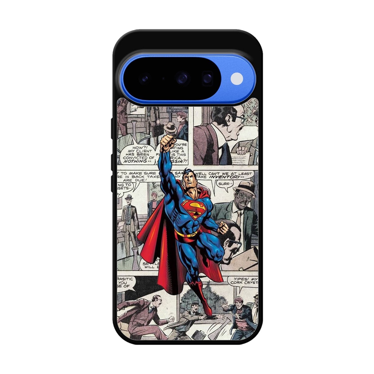 superman comic Google Pixel 10 Case QC9689