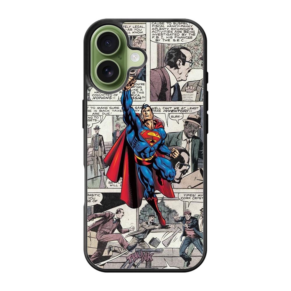 superman comic iPhone 17 Case QC9689