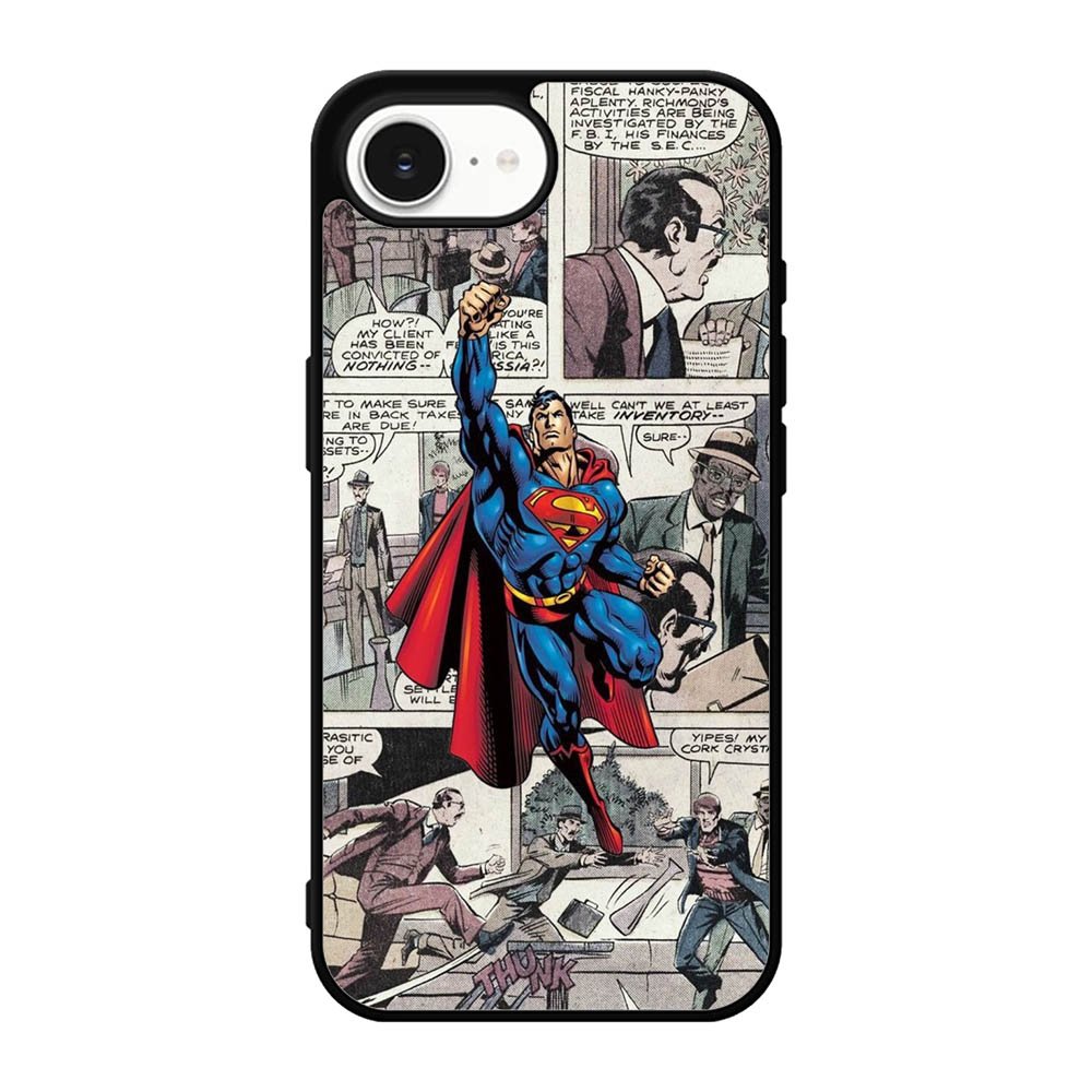 superman comic iPhone 17e Case QC9689