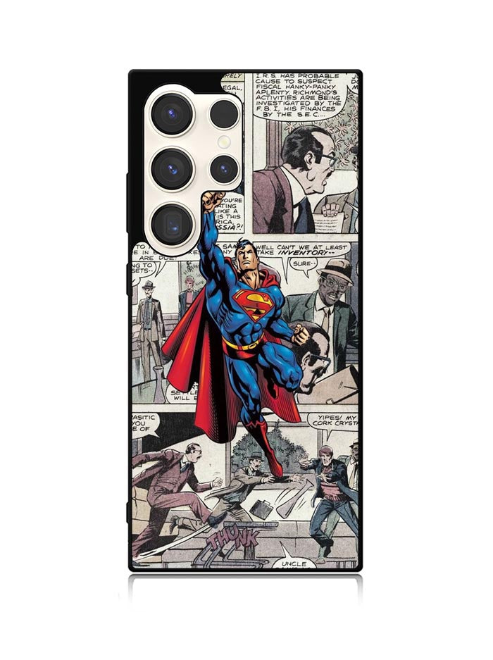 superman comic Samsung Galaxy S25 Ultra 5G Case QC9689