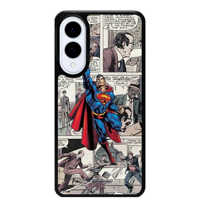 superman comic Samsung Galaxy S25 Edge 5G Case OV9689