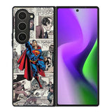 superman comic Samsung Galaxy Z Fold 6 5G 2024 Case OV9689