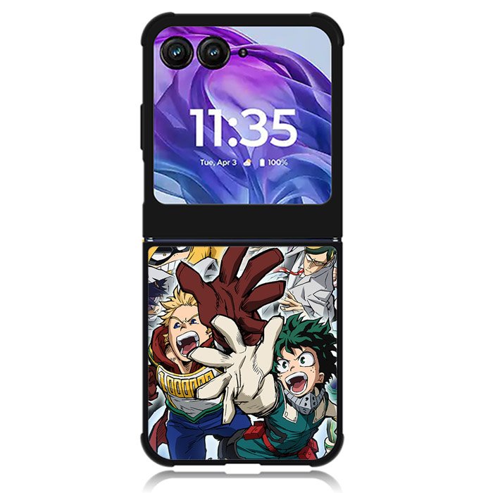 my hero academia Motorola Moto Razr Plus 2024 , Moto Razr+ 2024 Case OV9678
