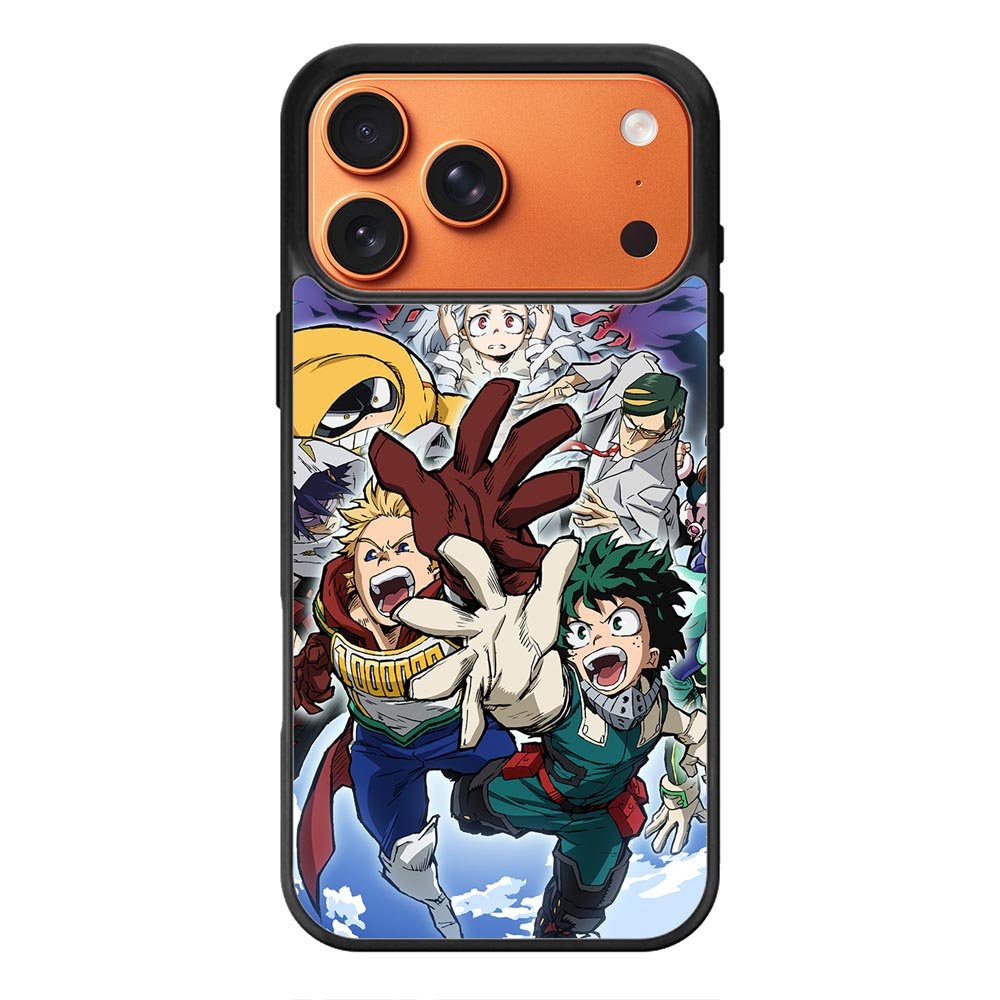 my hero academia iPhone 17 Pro Max Case QC9678