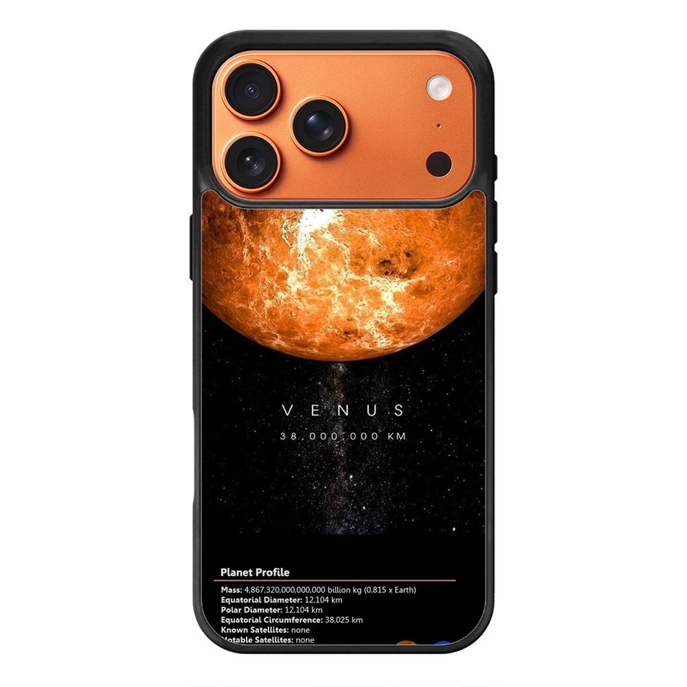 Space Facts Venus iPhone 17 Pro Case OV9688