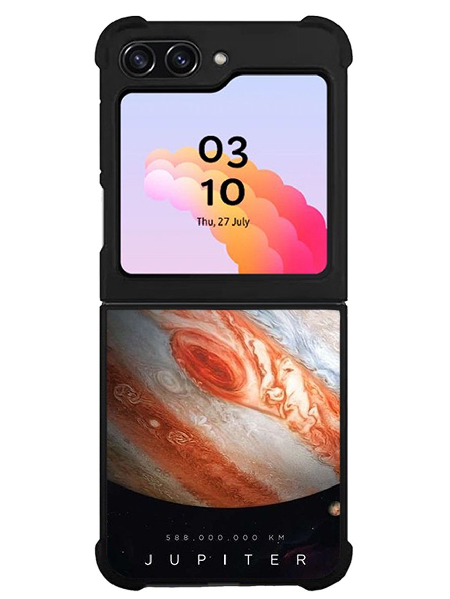 Space Facts Jupiter Samsung Galaxy Z Flip 5 5G 2023 Case OV9686