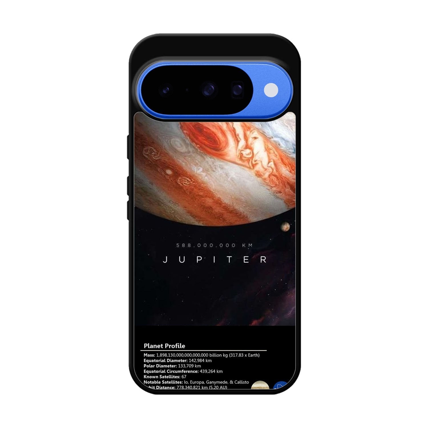 Space Facts Jupiter Google Pixel 10 Case QC9686