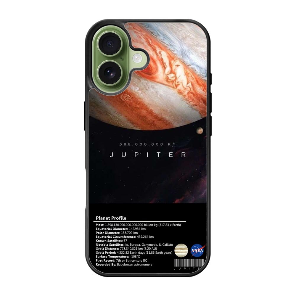 Space Facts Jupiter iPhone 17 Case QC9686