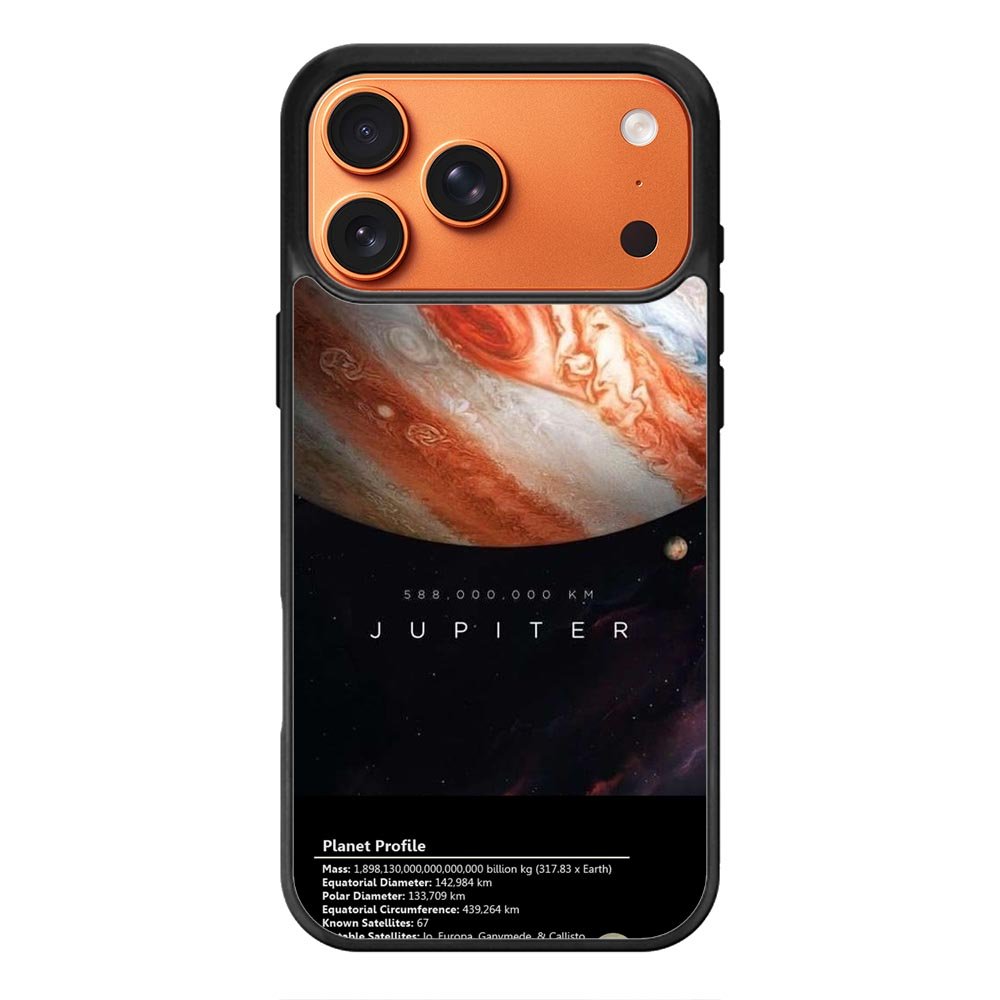 Space Facts Jupiter iPhone 17 Pro Case QC9686