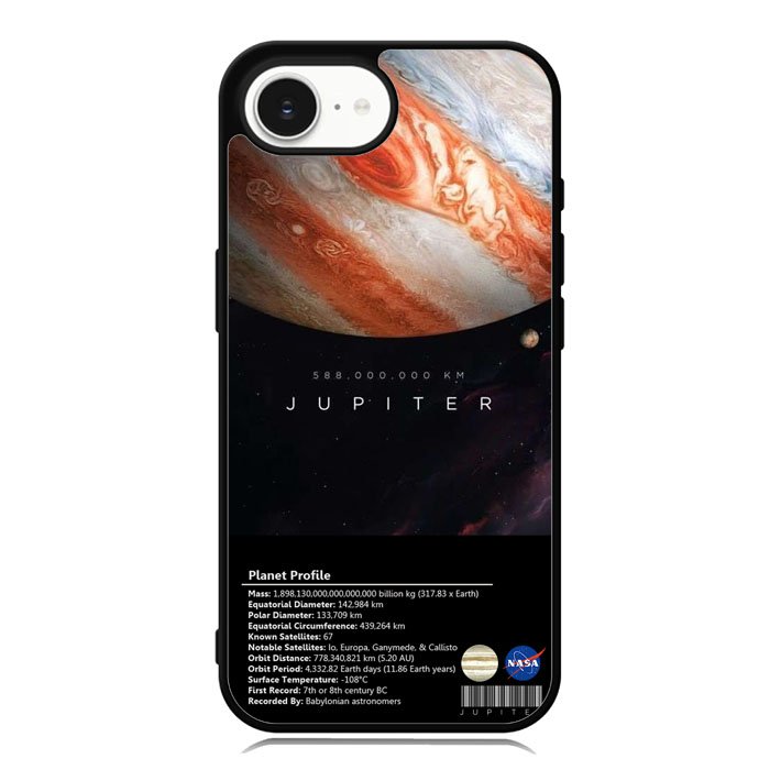 Space Facts Jupiter iPhone 16e Case OV9686