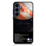 Space Facts Jupiter Samsung Galaxy S25 FE Case OV9686