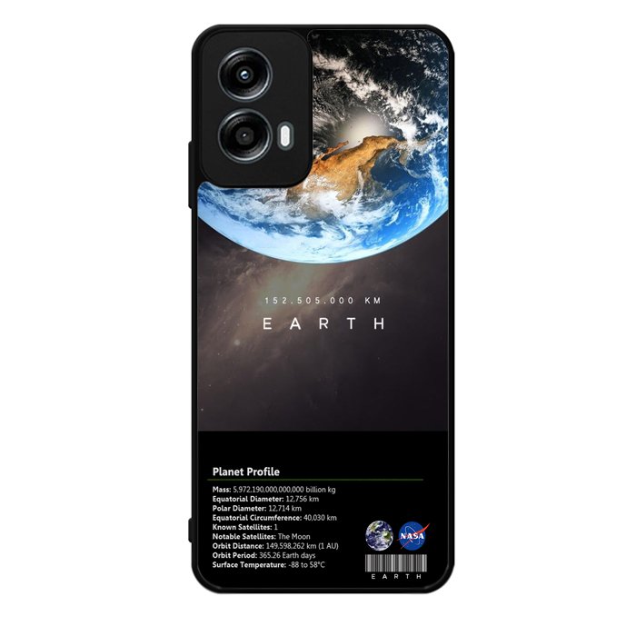 Space Facts Earth Motorola Moto G Play 2024 Case OV9685