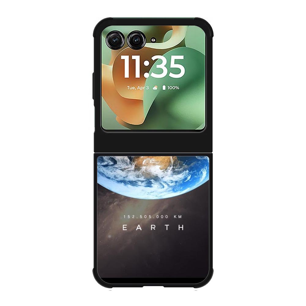 Space Facts Earth Motorola Moto RAZR 2025 Case OV9685