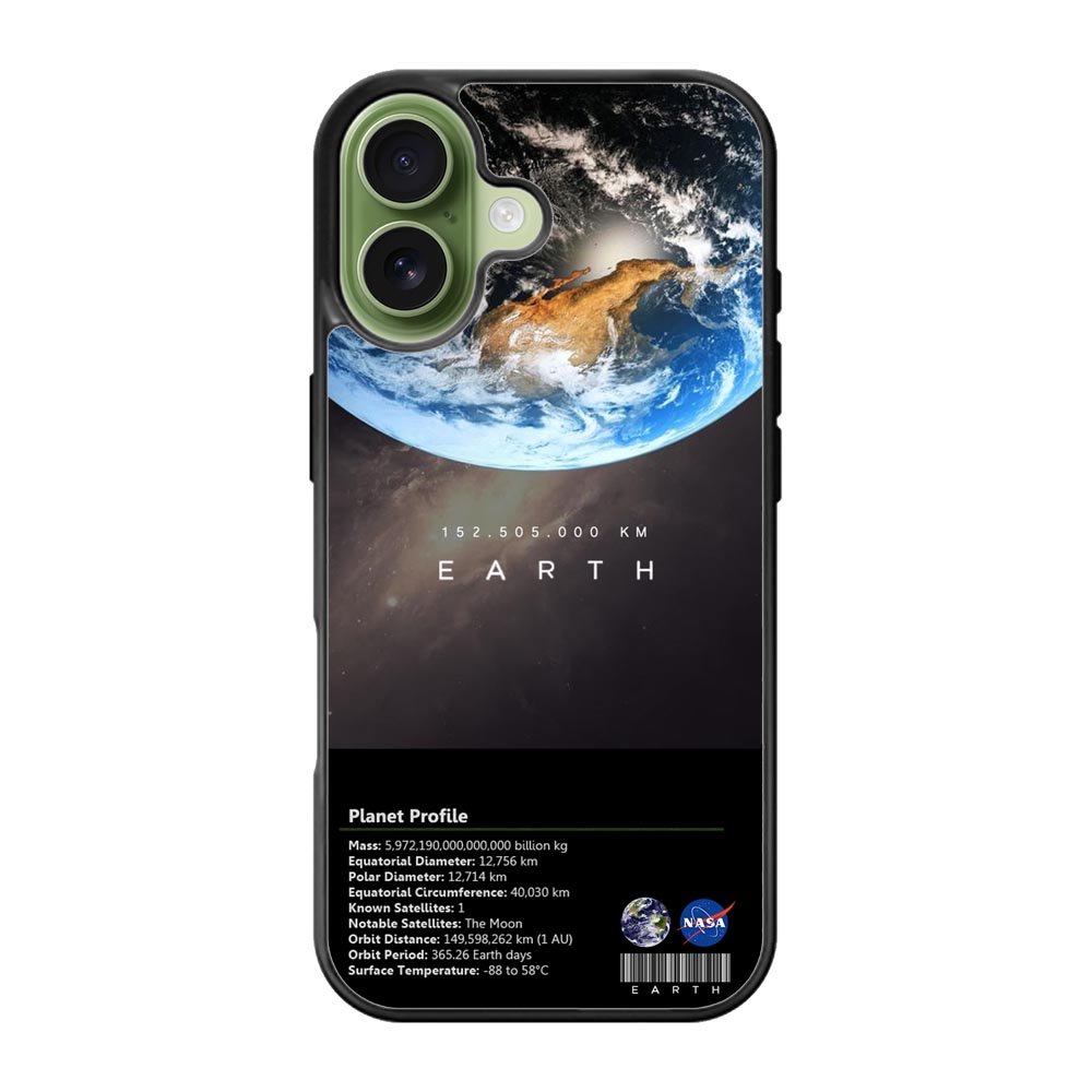 Space Facts Earth iPhone 17 Case OV9685