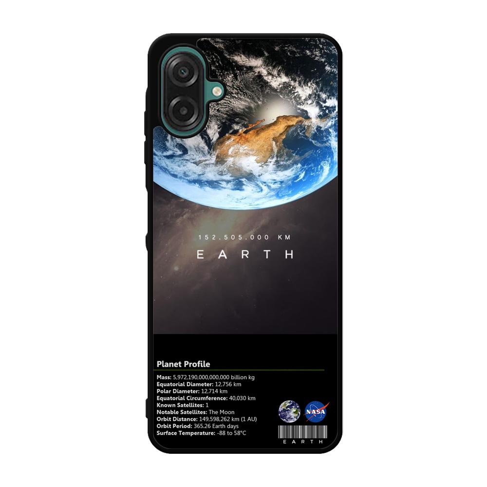 Space Facts Earth Samsung Galaxy A07 Case OV9685