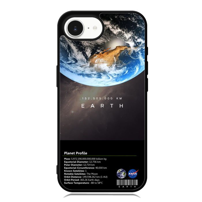 Space Facts Earth iPhone 16e Case OV9685